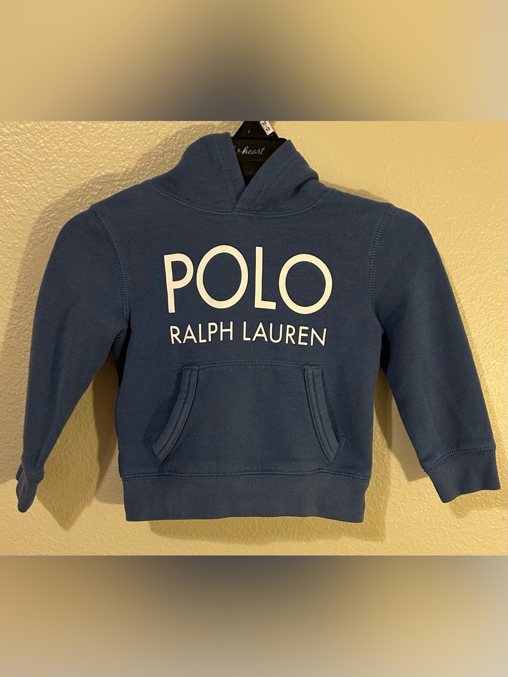 Polo by Ralph Lauren Light Blue Hoodie for Toddlers 3T